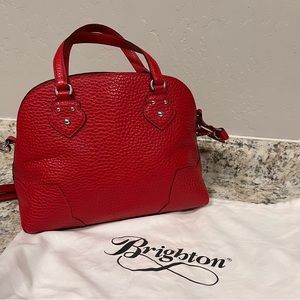 Brighton Dafni Bag in Poppy Leather